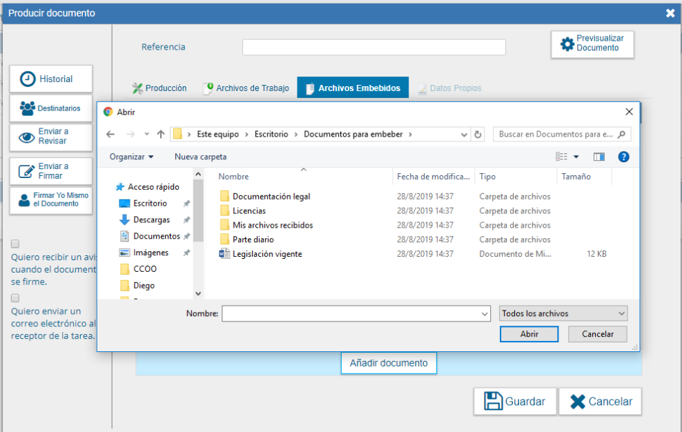 Añadir Documento