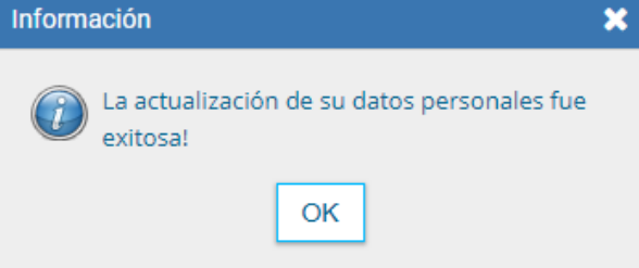 Confirmación de grabado