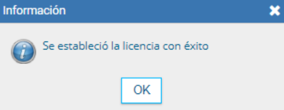 Aviso guardado